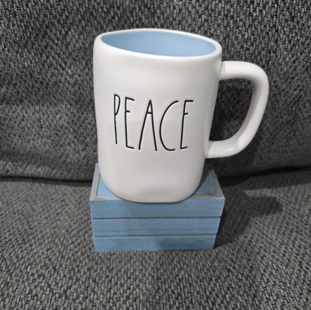 Rae Dunn "Peace" Mug